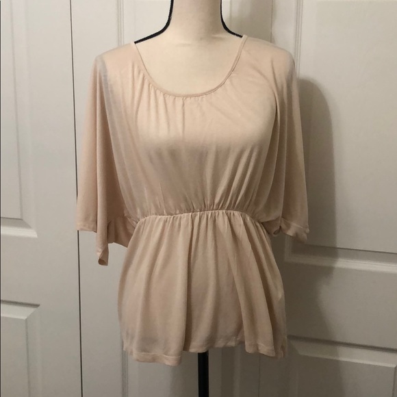 H&M Tops Nwot Hm Ladies Scoop Neck Cream Top Poshmark